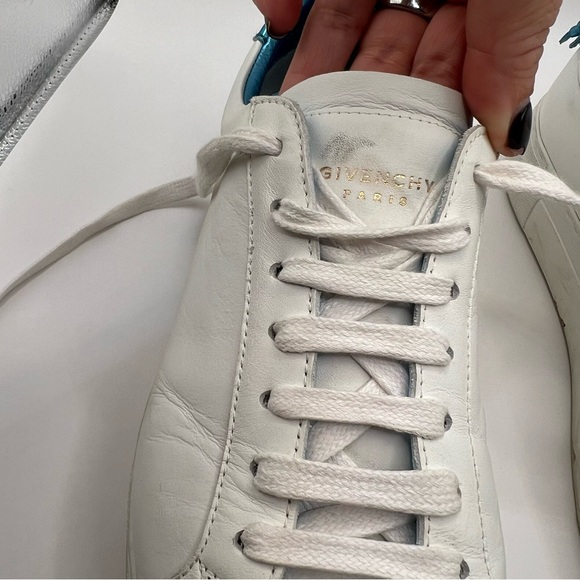 Givenchy Urban Street Platform Leather Sneakers - Picture 4 of 11